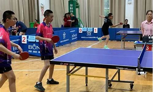 青春活力！Wabo乒乓球新秀對抗賽緊張開打(wtt乒乓球赛2021男单)